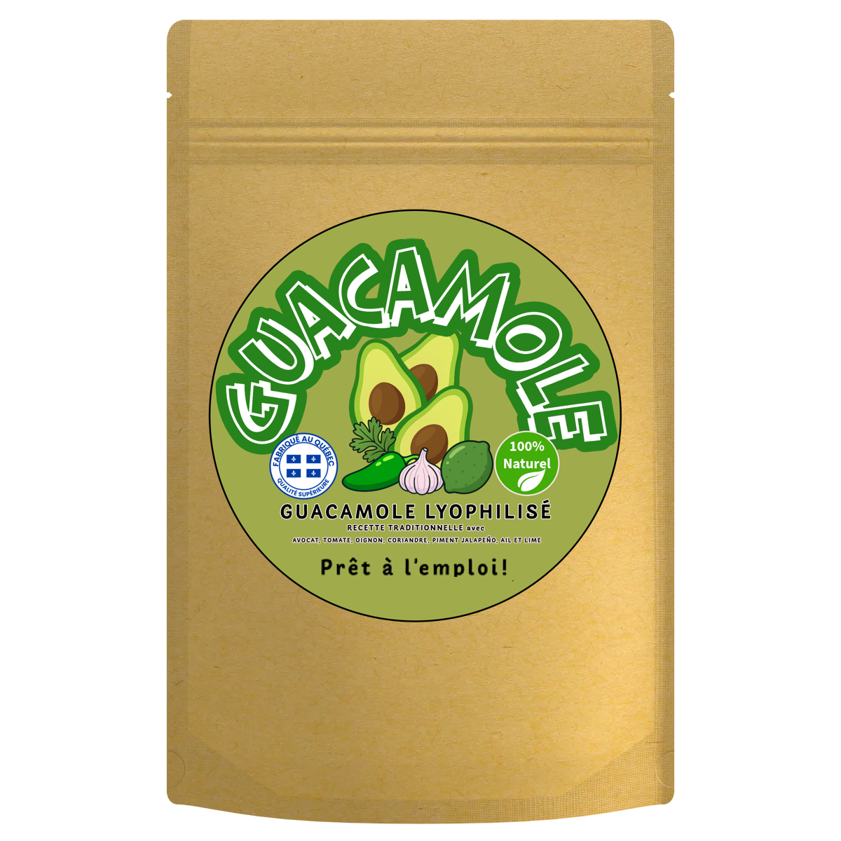 Guacamole lyophilisé MaisonLyo