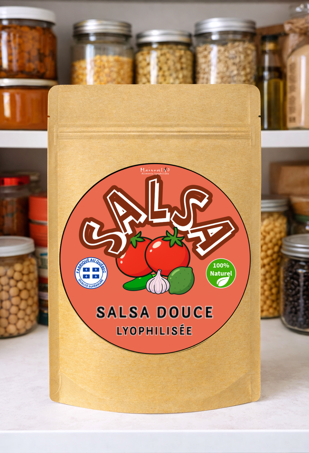 Salsa douce lyophilisée